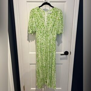 FAITHFULL THE BRAND Marie Louise Midi Dress in Freja Floral Print, Small